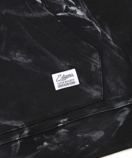 STIGMA(スティグマ)の「Dirty Washed Oversized Hoodie Black(パーカー・メンズ・その他・MEDIUM/LARGE)」の6枚目の写真
