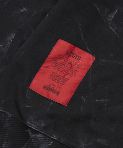 STIGMA(スティグマ)の「Dirty Washed Oversized Hoodie Black(パーカー・メンズ・その他・MEDIUM/LARGE)」の7枚目の写真