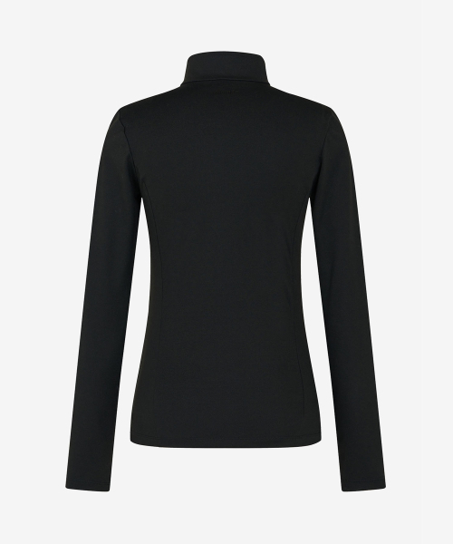 LORDLOAR(ロードロアル)の「スリムジッパーカラーネックTシャツブラック(ポロシャツ・レディース・その他・LARGE/SMALL/MEDIUM)」の5枚目の写真