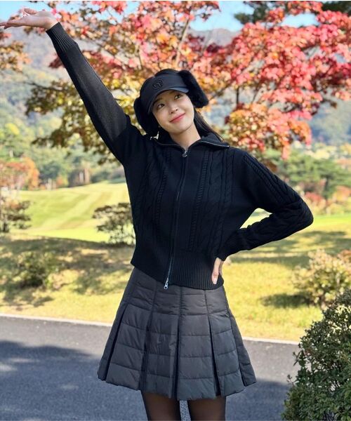 LORDLOAR(ロードロアル)の「スリムジッパーカラーネックTシャツブラック(ポロシャツ・レディース・その他・LARGE/SMALL/MEDIUM)」の6枚目の写真