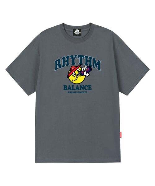 TRIPSHION(トリップション)の「TENNIS RHYTHM Tシャツ - グレー(Tシャツ/カットソー・メンズ・その他・LARGE/MEDIUM/X-LARGE)」の1枚目の写真