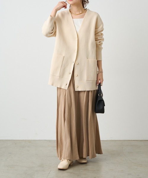 PUAL CE CIN(ピュアルセシン)の「【WEB限定】スポンディッシュカーディガン(カーディガン/ボレロ・レディース・ネイビー/オフホワイト/グレー・FREE)」の17枚目の写真