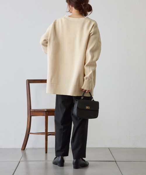 PUAL CE CIN(ピュアルセシン)の「【WEB限定】スポンディッシュカーディガン(カーディガン/ボレロ・レディース・ネイビー/オフホワイト/グレー・FREE)」の16枚目の写真