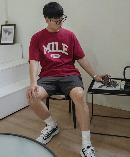 THE MILE（ザマイル）の「DAILY COTTON UTILITY CARGO PANTS [D.GREY]（その他パンツ・メンズ・その他・MEDIUM/LARGE/X-LARGE）」の4枚目の写真