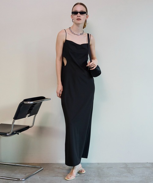 MAISON SPECIAL(メゾンスペシャル)の「Bolero Set Flower Print One-Piece/ボレロセットフラワープリントワンピース(ワンピース・レディース・ブラウン/ブルー/ブラック・38/36)」の22枚目の写真