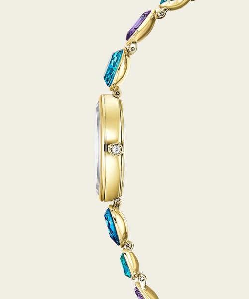 SWAROVSKI(スワロフスキー)の「【公式】【スワロフスキー】Gema ウォッチ, クリスタルを使ったブレスレット, ゴールド系, ゴールドトーン仕上げ(アナログ腕時計・レディース・マルチ・ONE SIZE)」の5枚目の写真