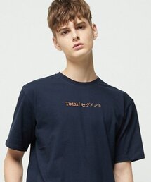 replaycontainer（リプレイコンテナ）の「total 1/2 tee (navy)（Tシャツ/カットソー）」