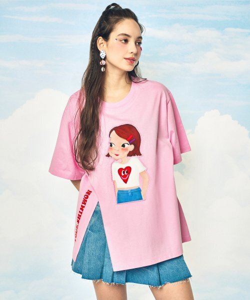 YOUK SHIM WON(ユクシムウォン)の「サイドスリットTシャツ F リア(Tシャツ/カットソー・レディース・その他・FREE)」の8枚目の写真