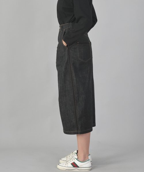 SAINTCREW(セントクルー)の「Pラインデニムロングスカート LLS-1309 ブラックデニム(スカート・レディース・その他・MEDIUM/LARGE/X-LARGE)」の9枚目の写真