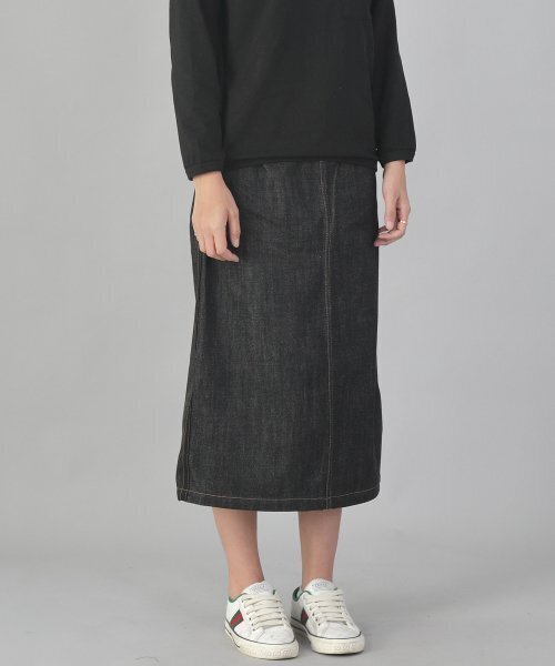 SAINTCREW(セントクルー)の「Pラインデニムロングスカート LLS-1309 ブラックデニム(スカート・レディース・その他・MEDIUM/LARGE/X-LARGE)」の11枚目の写真