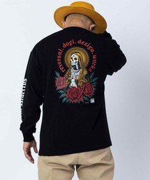 <reversal/リバーサル>SANTA MUERTE OVER SIZE LONG SLEEVE