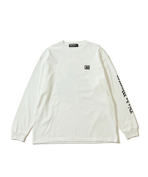reversal.dogi.design.works(リバーサル・ドーギ・デザイン・ワークス)の「<reversal/リバーサル>SANTA MUERTE OVER SIZE LONG SLEEVE(Tシャツ/カットソー・メンズ・グレー/ブラック/ホワイト・X-LARGE/LARGE/MEDIUM)」の4枚目の写真