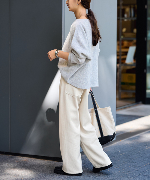 ぷらすぷらむ セール】カルゼラップパンツ（スラックス）｜FRAMeWORK（フレーム