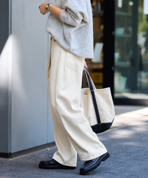 セール】カルゼラップパンツ（スラックス）｜FRAMeWORK（フレーム