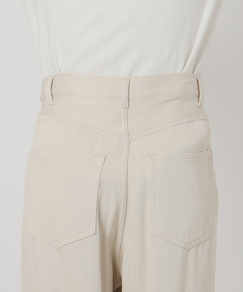 FRAMeWORK（フレームワーク）の「カルゼラップパンツ（スラックス・レディース・ベージュ/アイボリー・38/36）」の5枚目の写真