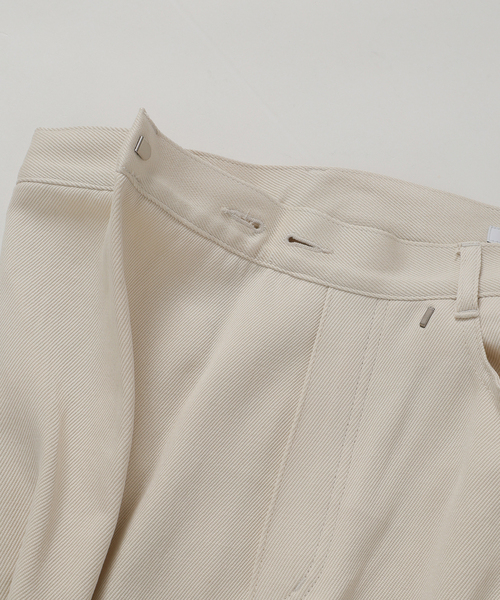 FRAMeWORK（フレームワーク）の「カルゼラップパンツ（スラックス・レディース・ベージュ/アイボリー・38/36）」の11枚目の写真