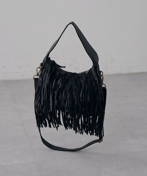 Lui's(ルイス)の「neron / フリンジバッグ(トートバッグ・レディース・ブラック・FREE)」の10枚目の写真