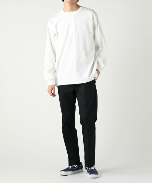 Dickies(ディッキーズ)の「Dickies/ディッキーズ TC ストレッチ テーパードパンツ(その他パンツ・メンズ・ブラック/ヘザーグレー/ベージュ/ネイビー・28/34/36/30/32)」の10枚目の写真