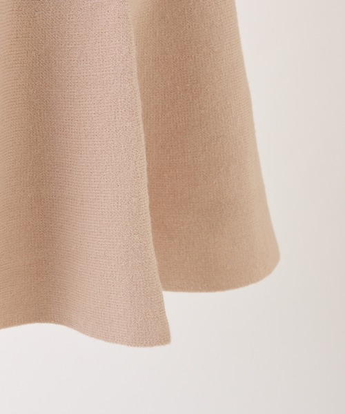 one after another NICE CLAUP(ワンアフターアナザーナイスクラップ)の「【S/Mサイズ展開】2wayフェザーカーデSET後ろリボンニットミニワンピ(ワンピース・レディース・アイボリー/チャコールグレー/ピンク・SMALL/MEDIUM)」の17枚目の写真