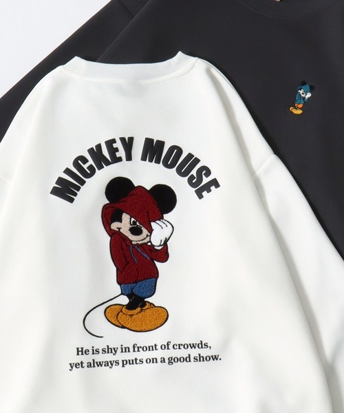 セール】2026SS Disney/ディズニー オーバーサイズ フロントアップリケ