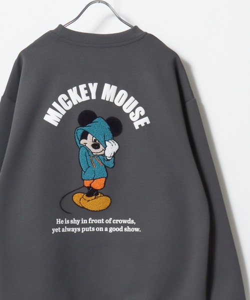 セール】2026SS Disney/ディズニー オーバーサイズ フロントアップリケ