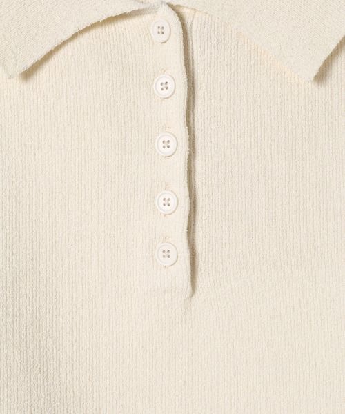 JEANASIS(ジーナシス)の「ミニブークレポロチュニック/650171(ニット/セーター・レディース・グレー/ネイビー/オフホワイト・FREE)」の12枚目の写真