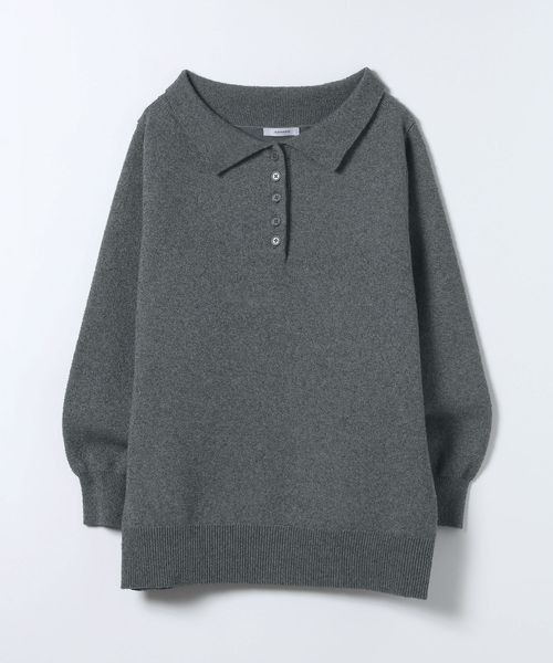 JEANASIS(ジーナシス)の「ミニブークレポロチュニック/650171(ニット/セーター・レディース・グレー/ネイビー/オフホワイト・FREE)」の19枚目の写真