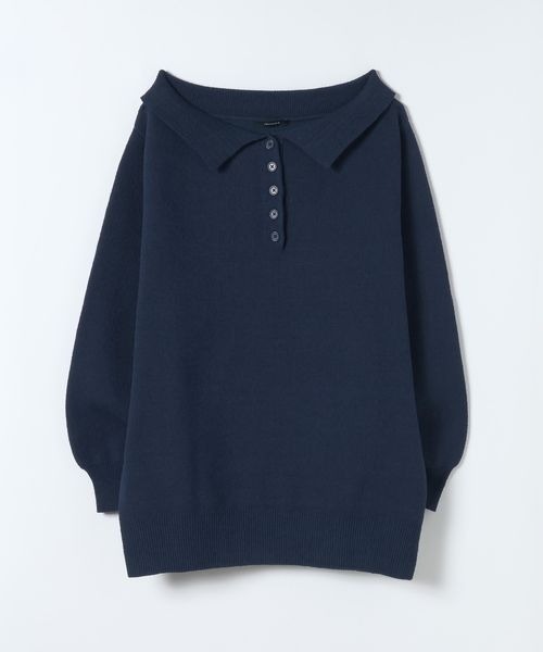 JEANASIS(ジーナシス)の「ミニブークレポロチュニック/650171(ニット/セーター・レディース・グレー/ネイビー/オフホワイト・FREE)」の20枚目の写真