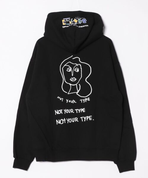 Port(ポート)の「【 Mark Gonzales / マークゴンザレス 】 BIG LOGO ゴンバト スウェット パーカー(パーカー・メンズ・ブラック/杢グレー/ホワイト・M/L/XL)」の5枚目の写真