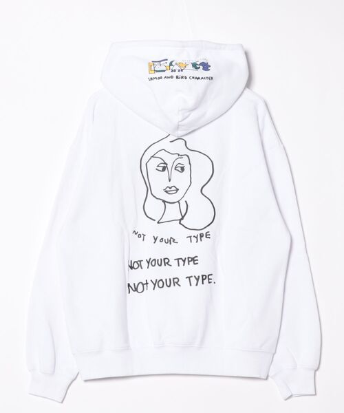 Port(ポート)の「【 Mark Gonzales / マークゴンザレス 】 BIG LOGO ゴンバト スウェット パーカー(パーカー・メンズ・ブラック/杢グレー/ホワイト・M/L/XL)」の4枚目の写真