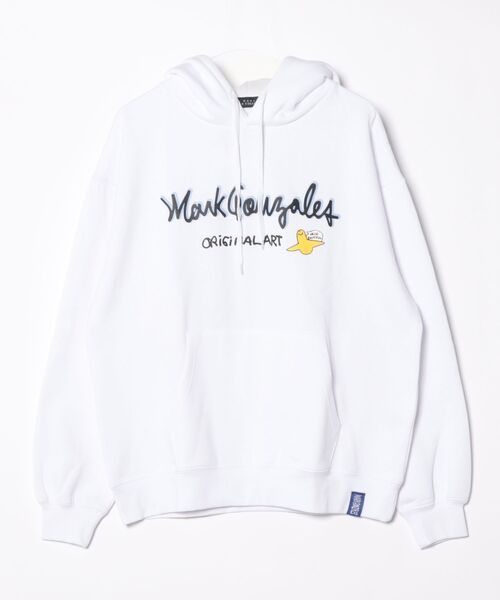 Port(ポート)の「【 Mark Gonzales / マークゴンザレス 】 BIG LOGO ゴンバト スウェット パーカー(パーカー・メンズ・ブラック/杢グレー/ホワイト・M/L/XL)」の22枚目の写真