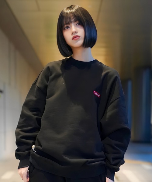 GALFY(ガルフィー)の「【別注】GA×GALFY-安定の別注クルースウェット(スウェット・メンズ・ブラック/その他1・XL/L)」の1枚目の写真