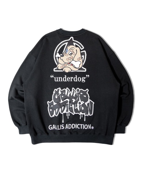 GALFY(ガルフィー)の「【別注】GA×GALFY-安定の別注クルースウェット(スウェット・メンズ・ブラック/その他1・XL/L)」の9枚目の写真