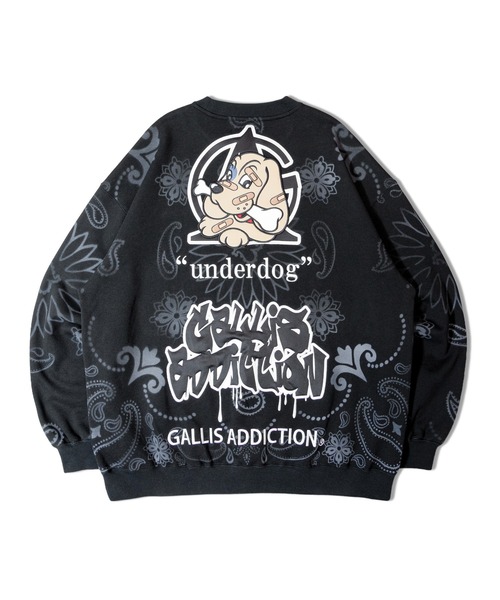 GALFY(ガルフィー)の「【別注】GA×GALFY-安定の別注クルースウェット(スウェット・メンズ・ブラック/その他1・XL/L)」の11枚目の写真