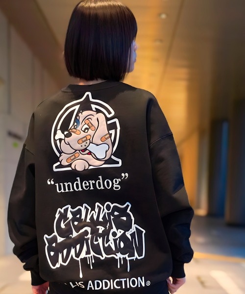 GALFY(ガルフィー)の「【別注】GA×GALFY-安定の別注クルースウェット(スウェット・メンズ・ブラック/その他1・XL/L)」の20枚目の写真