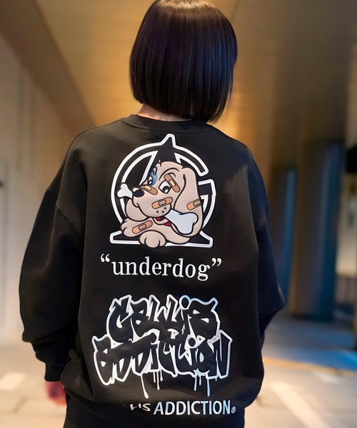 GALFY(ガルフィー)の「【別注】GA×GALFY-安定の別注クルースウェット(スウェット・メンズ・ブラック/その他1・XL/L)」の21枚目の写真