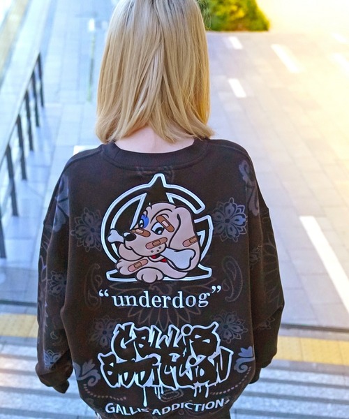 GALFY(ガルフィー)の「【別注】GA×GALFY-安定の別注クルースウェット(スウェット・メンズ・ブラック/その他1・XL/L)」の3枚目の写真