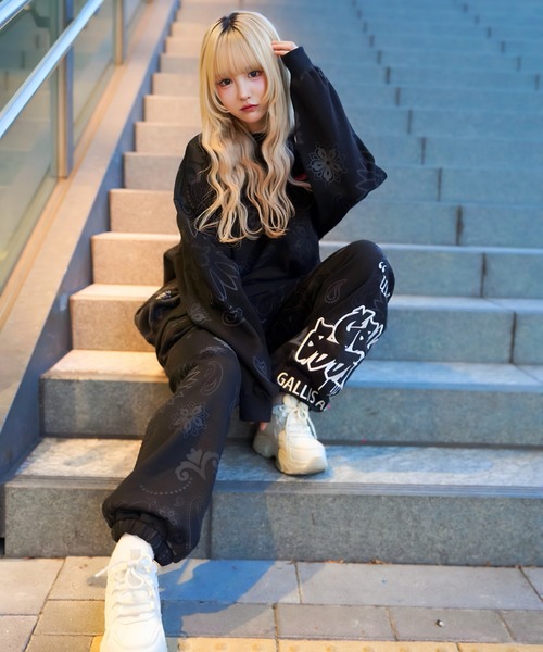 GALFY(ガルフィー)の「【別注】GA×GALFY-安定の別注クルースウェット(スウェット・メンズ・ブラック/その他1・XL/L)」の6枚目の写真