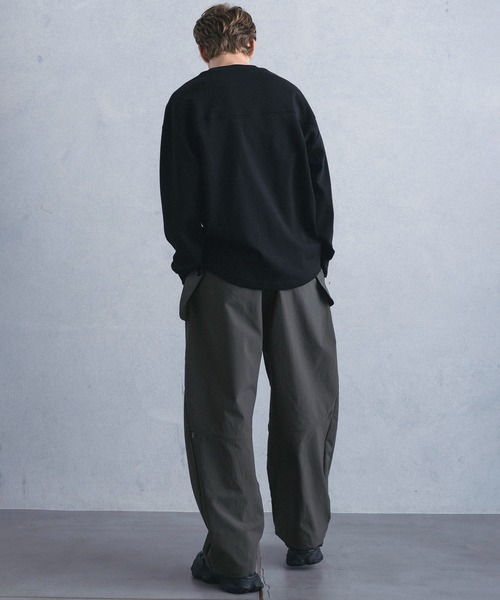 +phenix(プラスフェニックス)の「【WEB・直営店限定】+phenix(プラスフェニックス)ROUND HEM L/S TEE ラウンド ヘム ロングスリーブ ティー(Tシャツ/カットソー・メンズ・ブラック/ホワイト・M/L)」の20枚目の写真