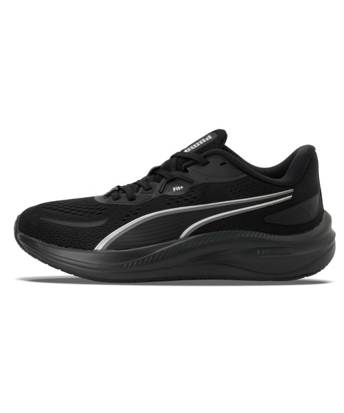 PUMA(プーマ)の「PUMA プーマ ユニセックス スカイロケット ライト 2 ワイド ランニングシュ(スニーカー・メンズ・ブラック系その他/ブラック系その他2/レッド・25.0cm/22.5cm/27.5cm/29.0cm/28.5cm/24.5cm/23.5cm/24.0cm/26.5cm/27.0cm/25.5cm/26.0cm/23.0cm/28.0cm)」の2枚目の写真