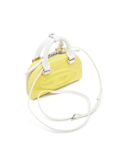 DIESEL(ディーゼル)の「ウィメンズ クロスボディバッグ XS 1DR DOME CROSSBODY XS(ショルダーバッグ・レディース・ブラウン系その他/イエロー/ライトピンク・UNI)」の20枚目の写真