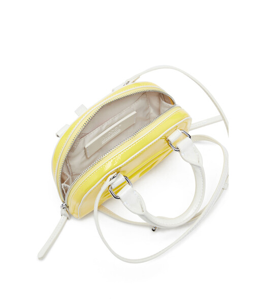 DIESEL(ディーゼル)の「ウィメンズ クロスボディバッグ XS 1DR DOME CROSSBODY XS(ショルダーバッグ・レディース・ブラウン系その他/イエロー/ライトピンク・UNI)」の17枚目の写真