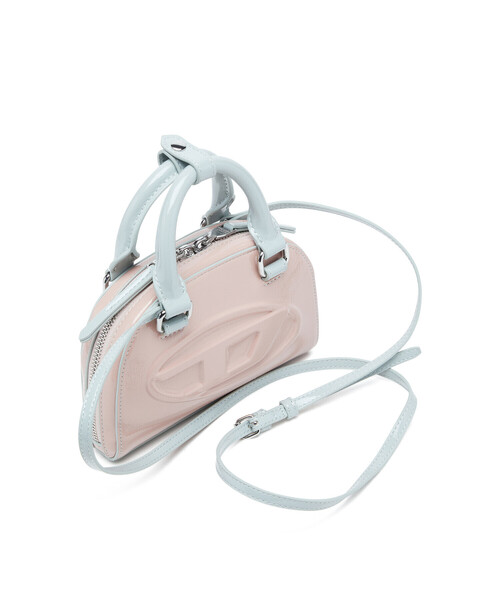 DIESEL(ディーゼル)の「ウィメンズ クロスボディバッグ XS 1DR DOME CROSSBODY XS(ショルダーバッグ・レディース・ブラウン系その他/イエロー/ライトピンク・UNI)」の15枚目の写真