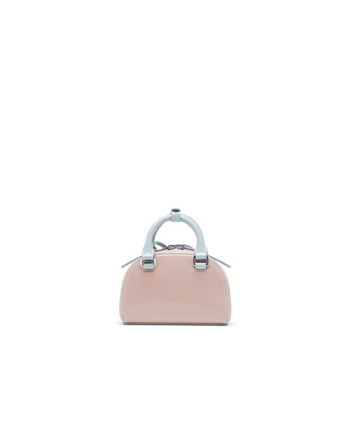 DIESEL(ディーゼル)の「ウィメンズ クロスボディバッグ XS 1DR DOME CROSSBODY XS(ショルダーバッグ・レディース・ブラウン系その他/イエロー/ライトピンク・UNI)」の14枚目の写真