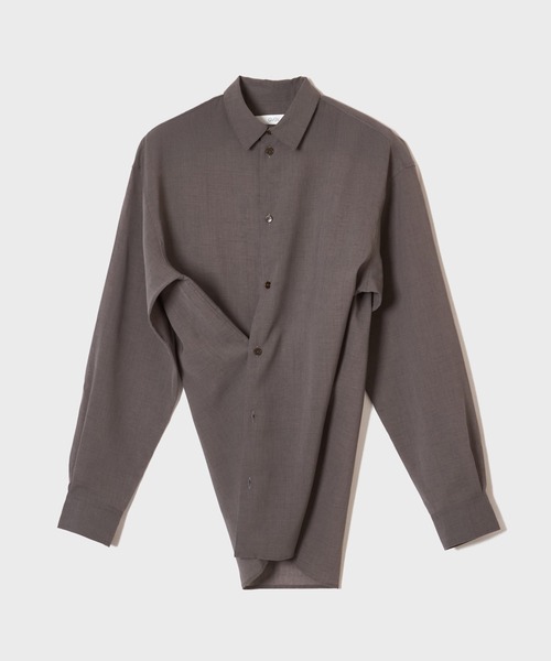 G.V.G.V.（ジーヴィージーヴィー）の「SHEER SHIRT（シャツ/ブラウス・レディース・グレー・ONE SIZE）」の13枚目の写真