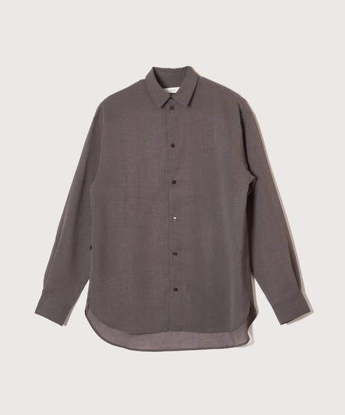 G.V.G.V.（ジーヴィージーヴィー）の「SHEER SHIRT（シャツ/ブラウス・レディース・グレー・ONE SIZE）」の12枚目の写真