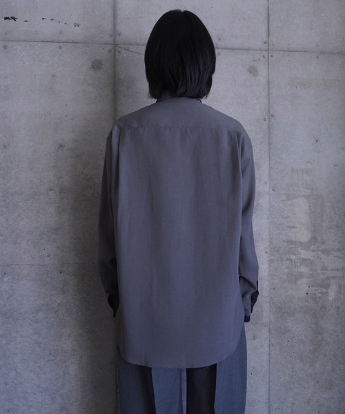 G.V.G.V.（ジーヴィージーヴィー）の「SHEER SHIRT（シャツ/ブラウス・レディース・グレー・ONE SIZE）」の5枚目の写真