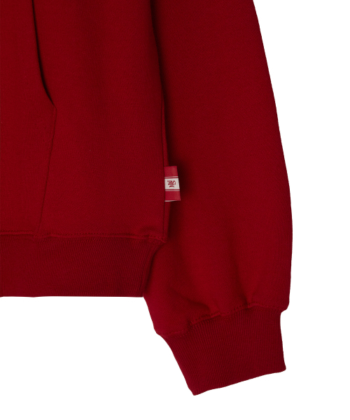 MENASOO(ミナス)の「Menasoo Hearttrack Hoodie_Red(パーカー・レディース・レッド・1/2)」の8枚目の写真