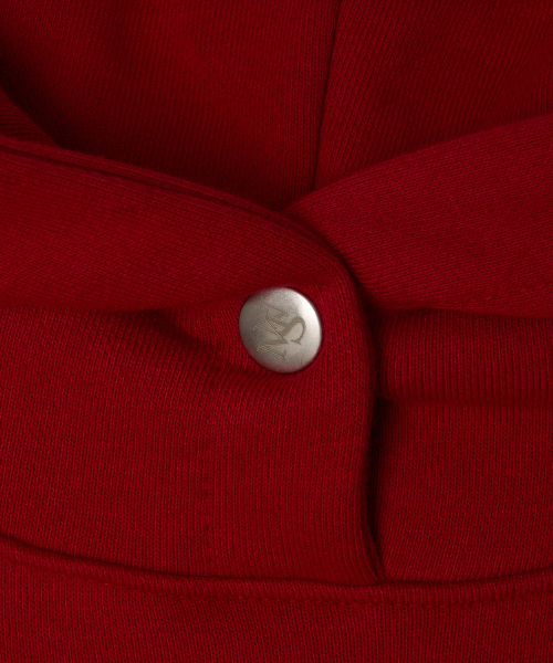 MENASOO(ミナス)の「Menasoo Hearttrack Hoodie_Red(パーカー・レディース・レッド・1/2)」の10枚目の写真