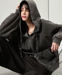 オーバーサイズ」に該当するパーカー(ブラック/黒色系・無地 オーバーサイズ」に該当するパーカー(ブラック/黒色系・無地
